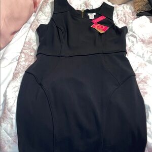 Candie's Classic Black Mini Dress